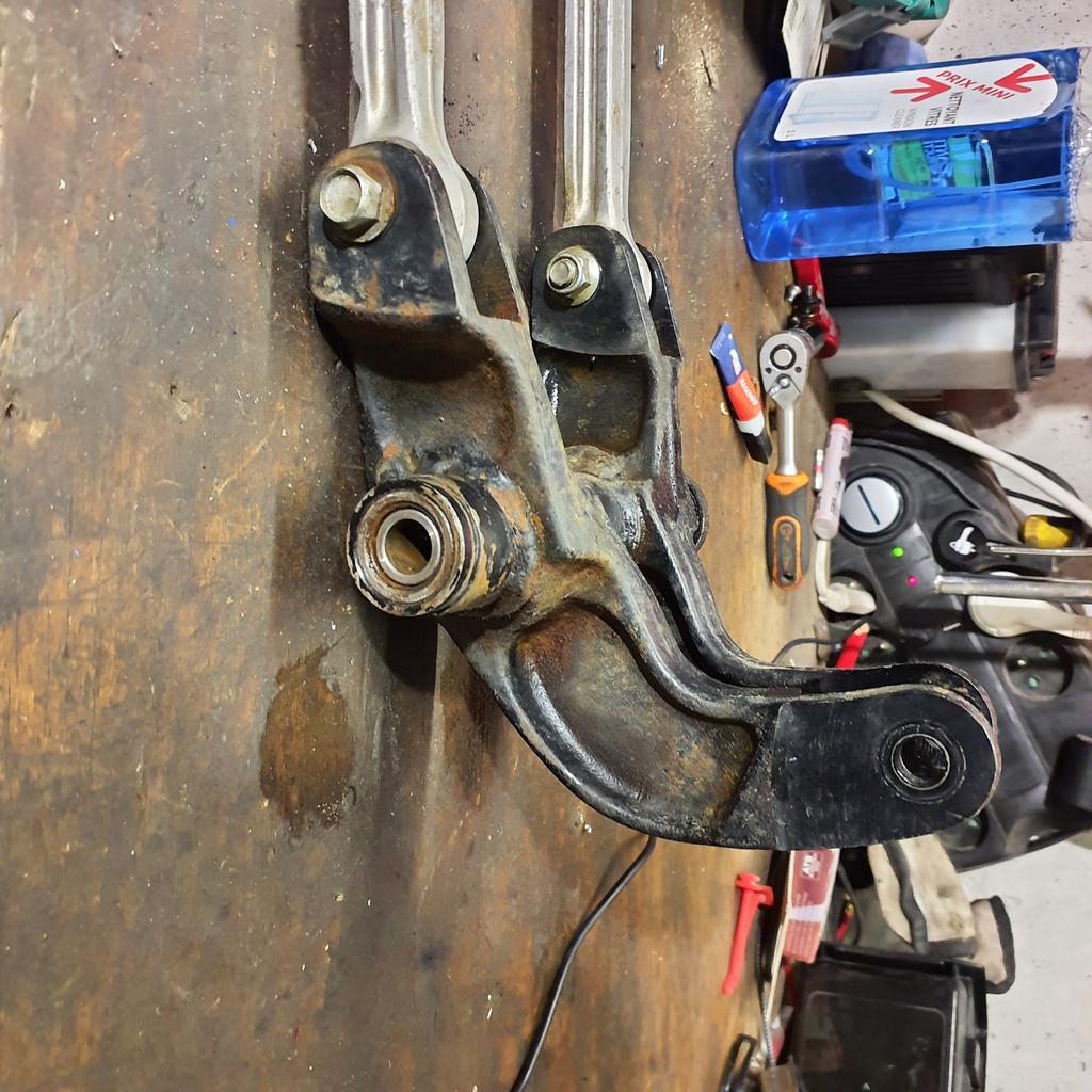 Biellette et basculeur de suspension arrière occasion — Suzuki TS 250 X