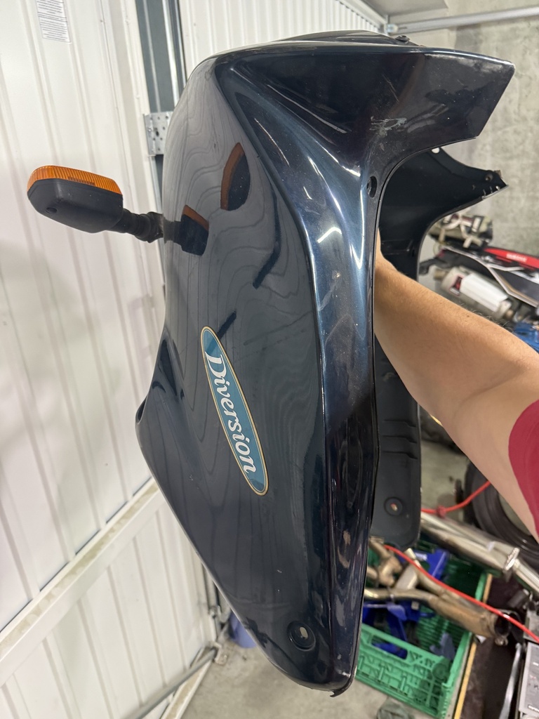 Tête de fourche complète avec phare et araignée occasion — Yamaha XJ 600 N Diversion