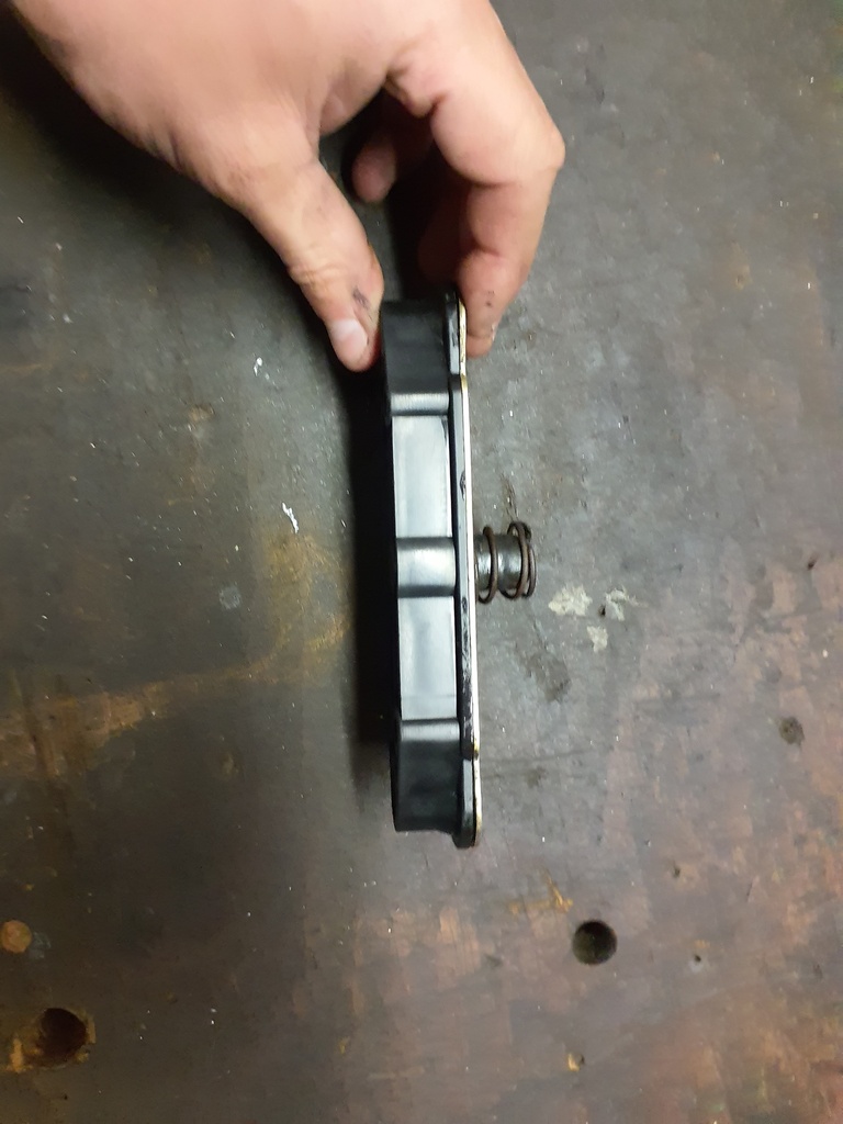 Platine de colonne de direction avec verrou