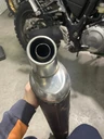 Silencieux d'échappement d'origine avec pare-chaleur occasion — Yamaha XTZ 750 Super Ténéré