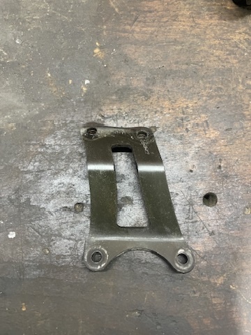Support silencieux échappement XT750Z