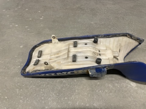 Protège-main Honda bleu
