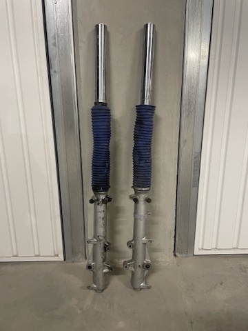 Paire de bras de fourche avant