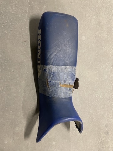 Protège-main Honda bleu