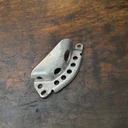 Protection de carter moteur droit en aluminium