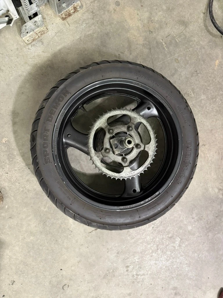 Roue arrière