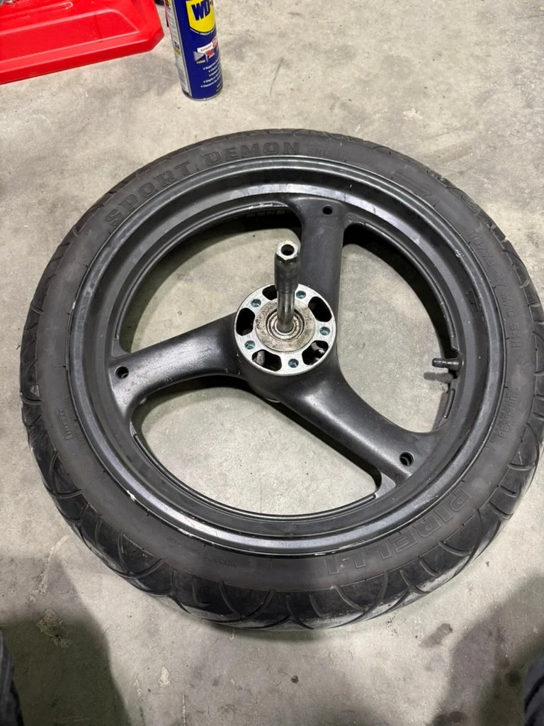 Roue avant