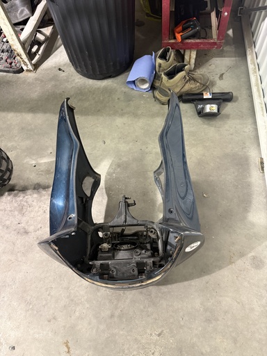 Tête de fourche complète avec phare et araignée occasion — Yamaha XJ 600 N Diversion