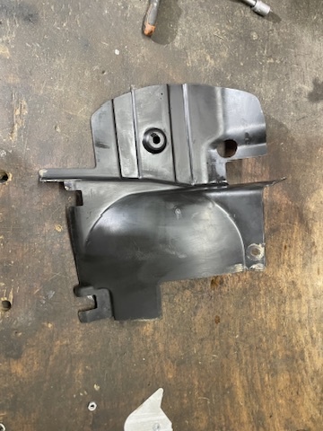 Garde-boue arrière (cache inférieur) occasion — Yamaha XTZ 750 Super Ténéré